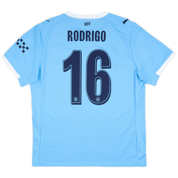 2025-26 Manchester City Home Shirt Rodrigo #16