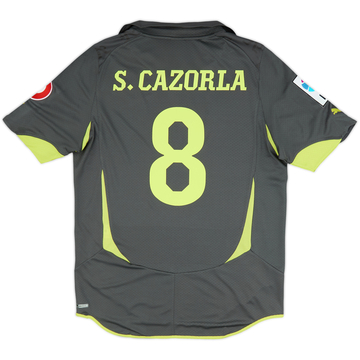 2010-11 Villarreal Away Shirt Cazorla #8