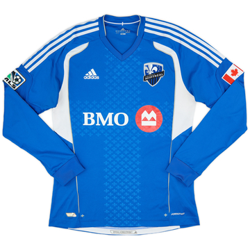 2012 Montreal Impact Authentic Home L/S Shirt - 8/10 - (L)