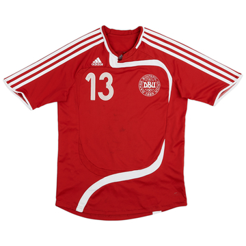 2006-08 Denmark Home Shirt #13 - 6/10 - (S)
