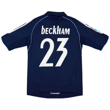 2005-06 Real Madrid Away Shirt Beckham #23 (S)