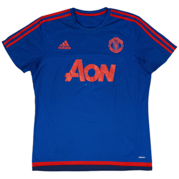 2015-16 Manchester United adidas Training Shirt - 8/10 - (L)