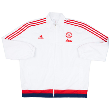 2015-16 Manchester United adidas Track Jacket - 6/10 - (4XL)