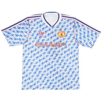 1990-92 Manchester United Away Shirt - 6/10 - (M)