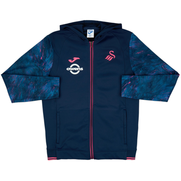 2023-24 Swansea City Joma Hooded Jacket - As New - (L)