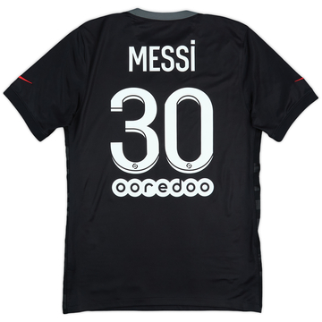 2021-22 Paris Saint-Germain Third Shirt Messi #30 - 8/10 - (S)