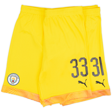 2019-20 Manchester City Player Issue GK Third Shorts # - 7/10 - (L)