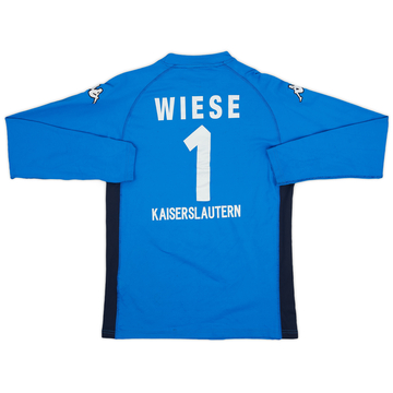 2004-05 Kaiserslautern GK Shirt Wiese #1 - 6/10 - (XS)