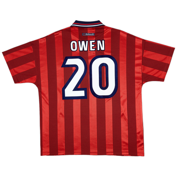 1997-99 England Away Shirt Owen #20 - 9/10 - (XL)