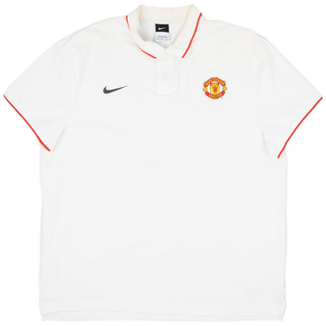 2010-11 Manchester United Nike Polo Shirt - 8/10 - (XXL)