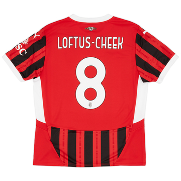 2024-25 AC Milan Home Shirt Loftus-Cheek #8