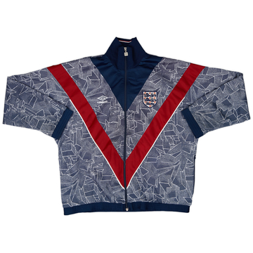 1993-95 England Umbro Track Jacket - 8/10 - (L)