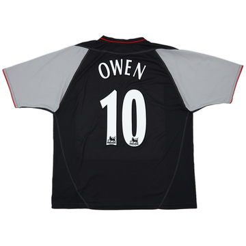 2002-04 Liverpool Away Shirt Owen #10 - 8/10 - (XL)