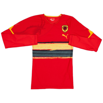 2010 Angola Player Issue Home L/S Shirt - 5/10 - (M)