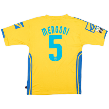 2010-11 Pescara Match Issue Away Shirt Mengoni #5