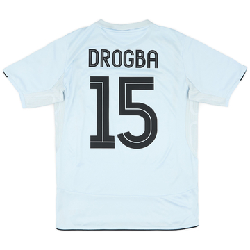 2005-06 Chelsea Away Shirt Drogba #15ES