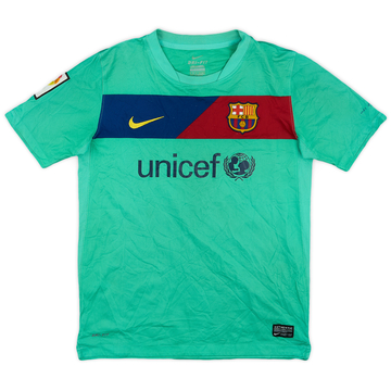2010-11 Barcelona Away Shirt - 7/10 - (M.Boys)