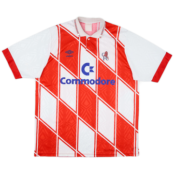 1990-92 Chelsea Away Shirt - 8/10 - (XL)