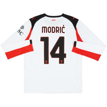2025-26 AC Milan Away L/S Shirt Modric #14