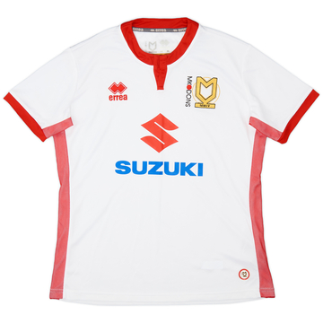 2017-18 MK Dons Home Shirt - 9/10 - (M)