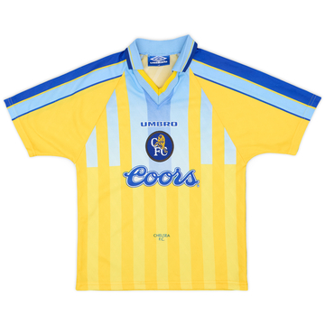 1996-97 Chelsea Away Shirt - 6/10 - (L.Boys)