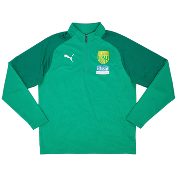 2018-19 West Brom Puma 1/4 Zip Drill Top - 6/10 - (L)
