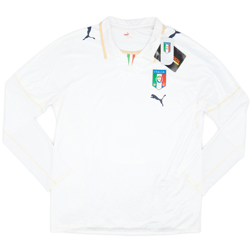 2007-08 Italy Player Issue Away L/S Shirt (XL)