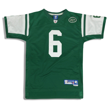 2009-11 New York Jets Sanchez #6 Reebok Premier Jersey (Home) Y
