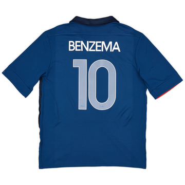 2011-12 France Home Shirt Benzema #10 - 5/10 - (L)
