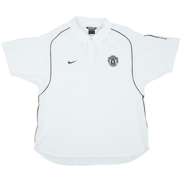 2002-03 Manchester United Nike Polo Shirt - 8/10 - (L)