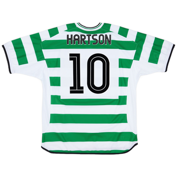 2001-03 Celtic Home Shirt Hartson #10 (XL)