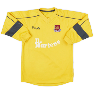 2001-03 West Ham GK Shirt - 7/10 - (M.Boys)