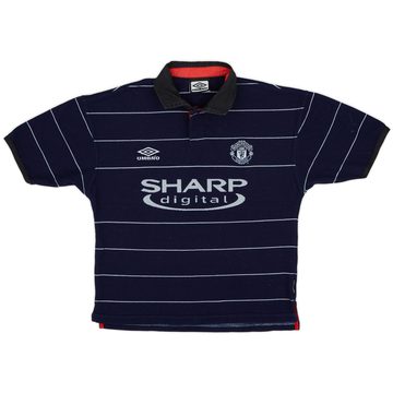 1999-00 Manchester United Away Shirt - 8/10 - (Y)
