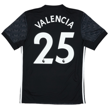 2017-18 Manchester United Away Shirt Valencia #25 (S)