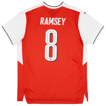 2016-17 Arsenal Home Shirt Ramsey #8 - 6/10 - (XL)