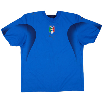 2006 Italy Home Shirt - 4/10 - (L)