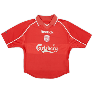 2000-02 Liverpool Home Shirt - 5/10 - (XS.Boys)