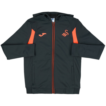 2023-24 Swansea City Joma Hooded Jacket (13-14 Years)