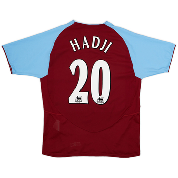 2003-04 Aston Villa Home Shirt Hadji #20 - 7/10 - (S)