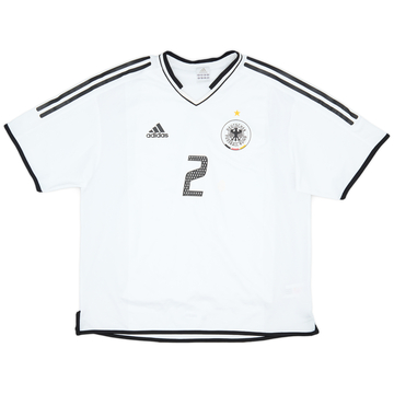 2004-05 Germany Women's Player Issue Home Shirt #2 - 7/10 - (Women's XL)