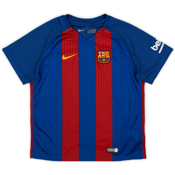 2016-17 Barcelona Home Shirt - 9/10 - (S.Boys)