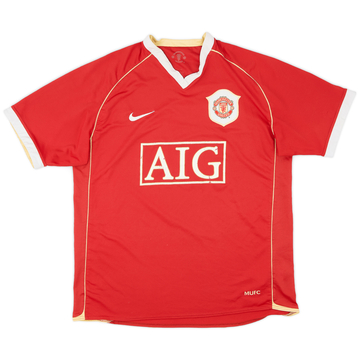 2006-07 Manchester United Home Shirt - 5/10 - (L)