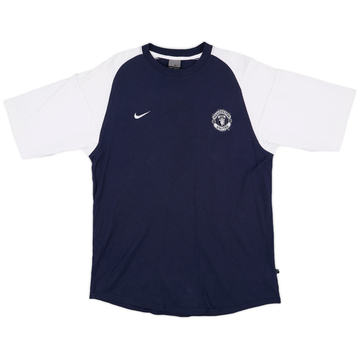 2003-04 Manchester United Nike Cotton Shirt - 10/10 - (L)