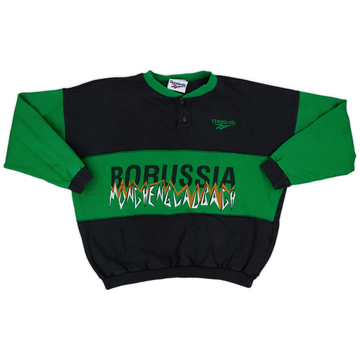 1996-97 Borussia Monchengladbach Reebok Rugby Polo Shirt - 8/10 - (XXL)