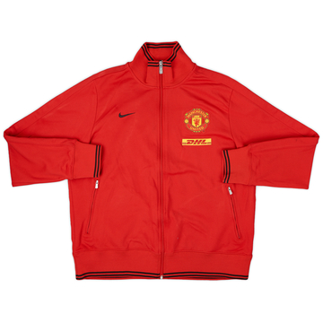 2013-14 Manchester United Nike Track Jacket - 8/10 - (XL)