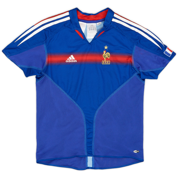 2004-06 France Home Shirt - 8/10 - (M.Boys)