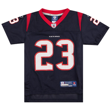 2009-11 Houston Texans Foster #23 Reebok On Field Jersey (Home) Y