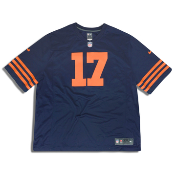 2012-16 Chicago Bears Jeffery #17 Nike Throwback Game Jersey (Alternate) 3XL