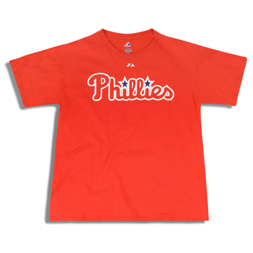 2010-13 Philadelphia Philles Halladay #34 Majestic Tee L