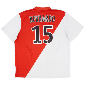 2014-15 Monaco Home Shirt Bernardo Silva #15 - 6/10 - (XXL)
